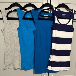 4 Old Navy Layering Tanks